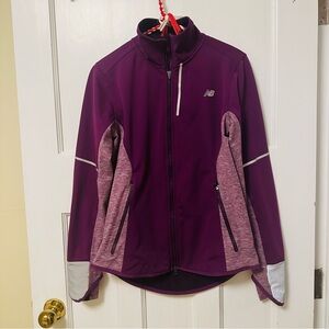 ⭐️ New Balance Sm Women's Purple Reflective Jacket